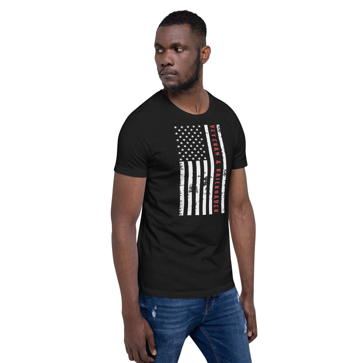 Veteran & Railroader Men's Short Sleeve t-shirt - Broken Knuckle Apparel