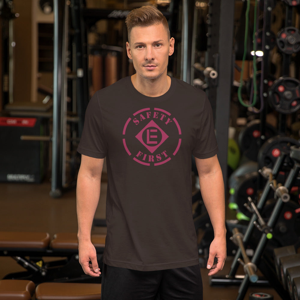 Erie Lackawanna Safety First Men's Short-sleeve t-shirt - Broken Knuckle Apparel