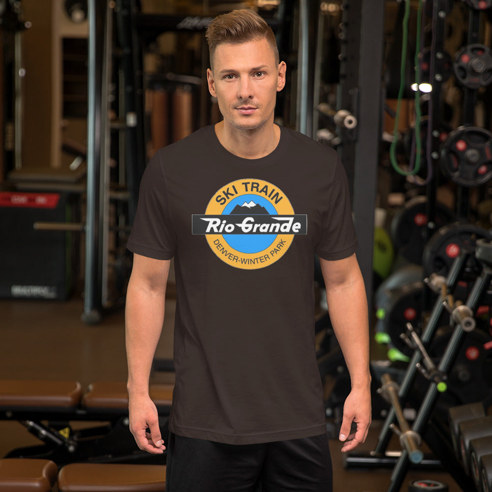 Rio Grande Ski Train Men's Short-sleeve t-shirt - Broken Knuckle Apparel