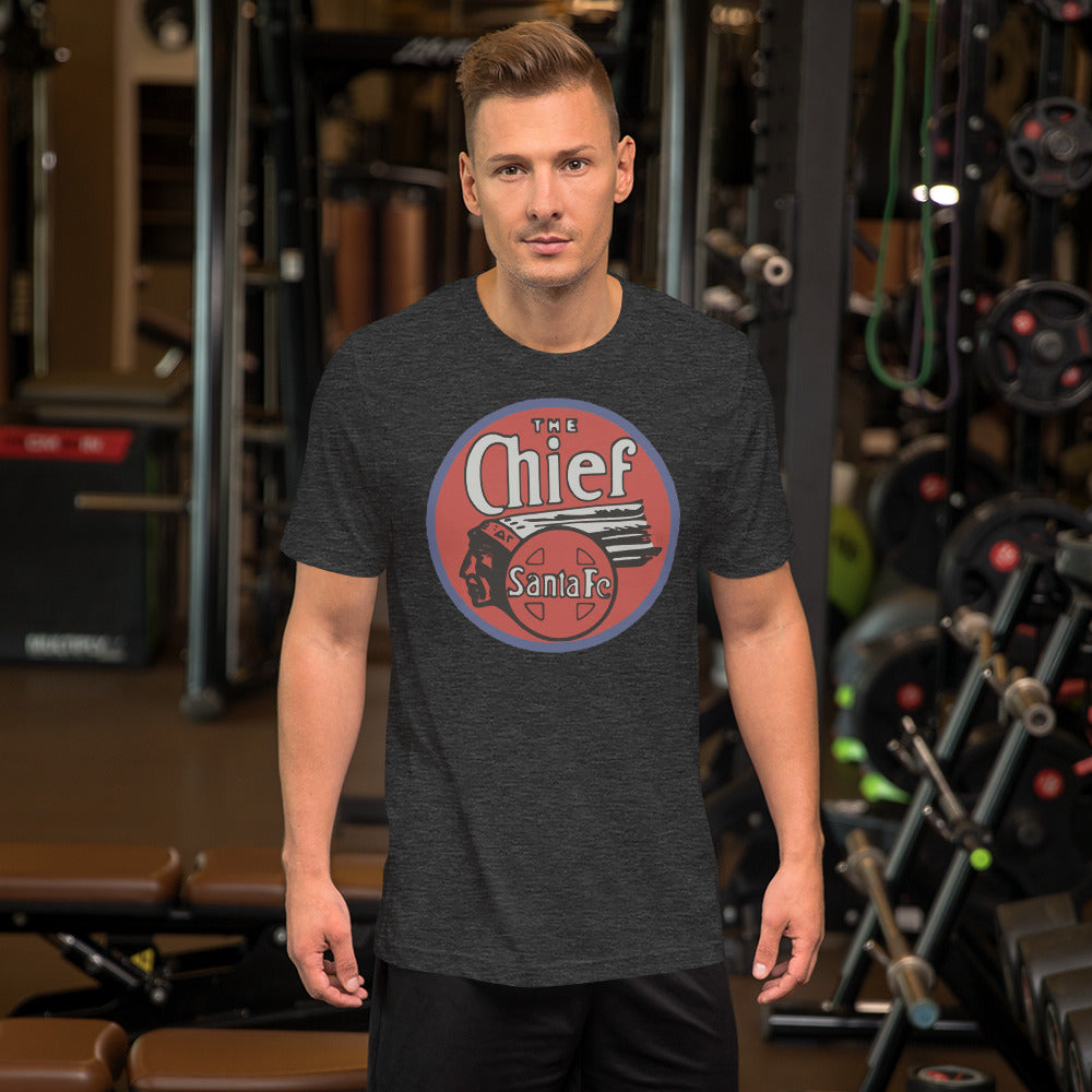 Santa Fe The Chief Men's Short-Sleeve T-Shirt - Broken Knuckle Apparel