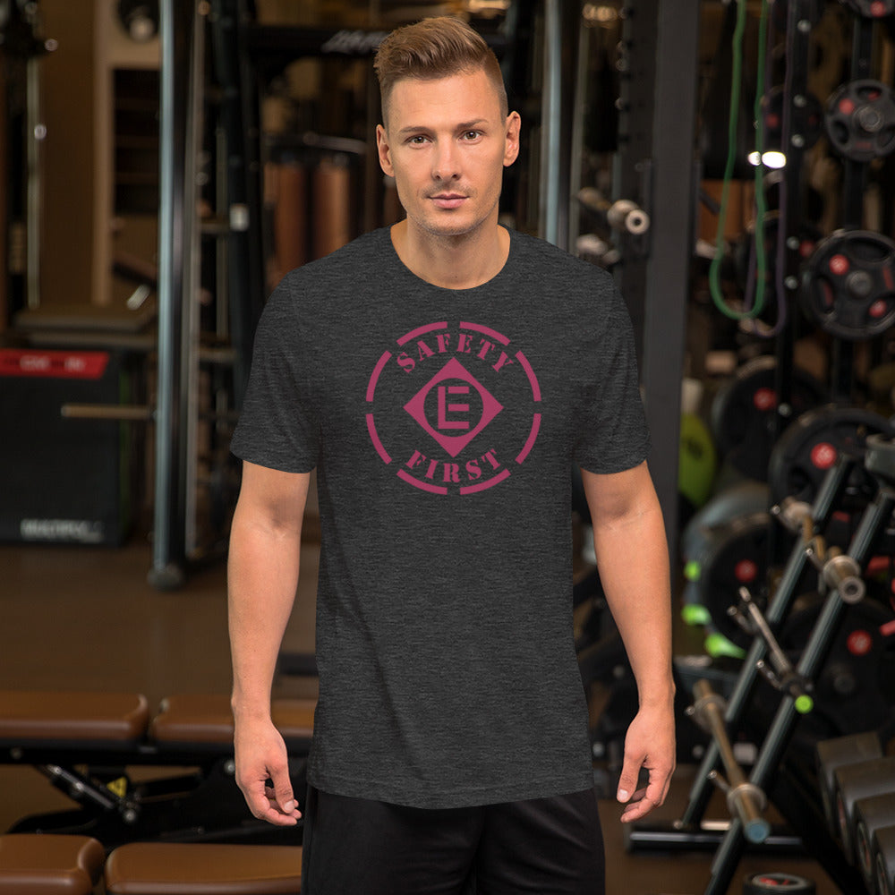 Erie Lackawanna Safety First Men's Short-sleeve t-shirt - Broken Knuckle Apparel