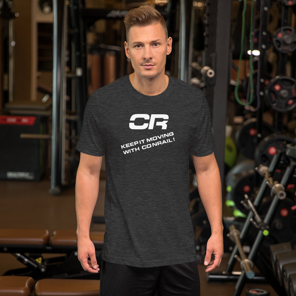 Keep it Moving with Conrail Men's Short-sleeve t-shirt - Broken Knuckle Apparel