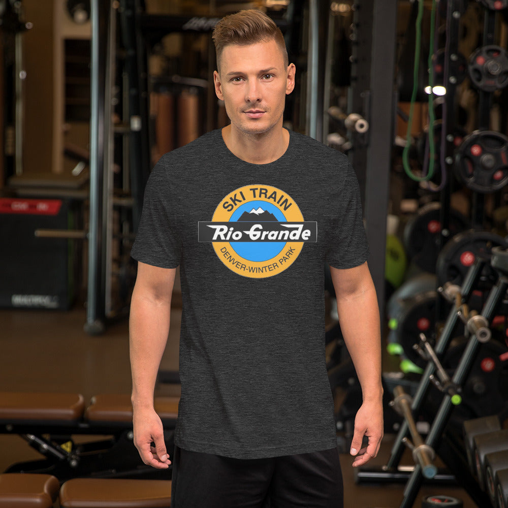 Rio Grande Ski Train Men's Short-sleeve t-shirt - Broken Knuckle Apparel
