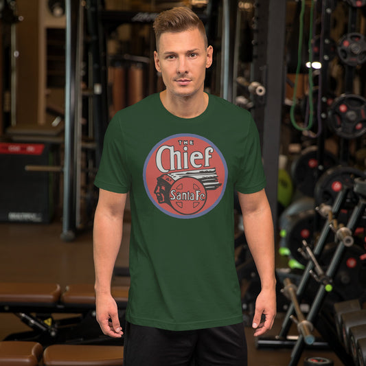 Santa Fe The Chief Men's Short-Sleeve T-Shirt - Broken Knuckle Apparel