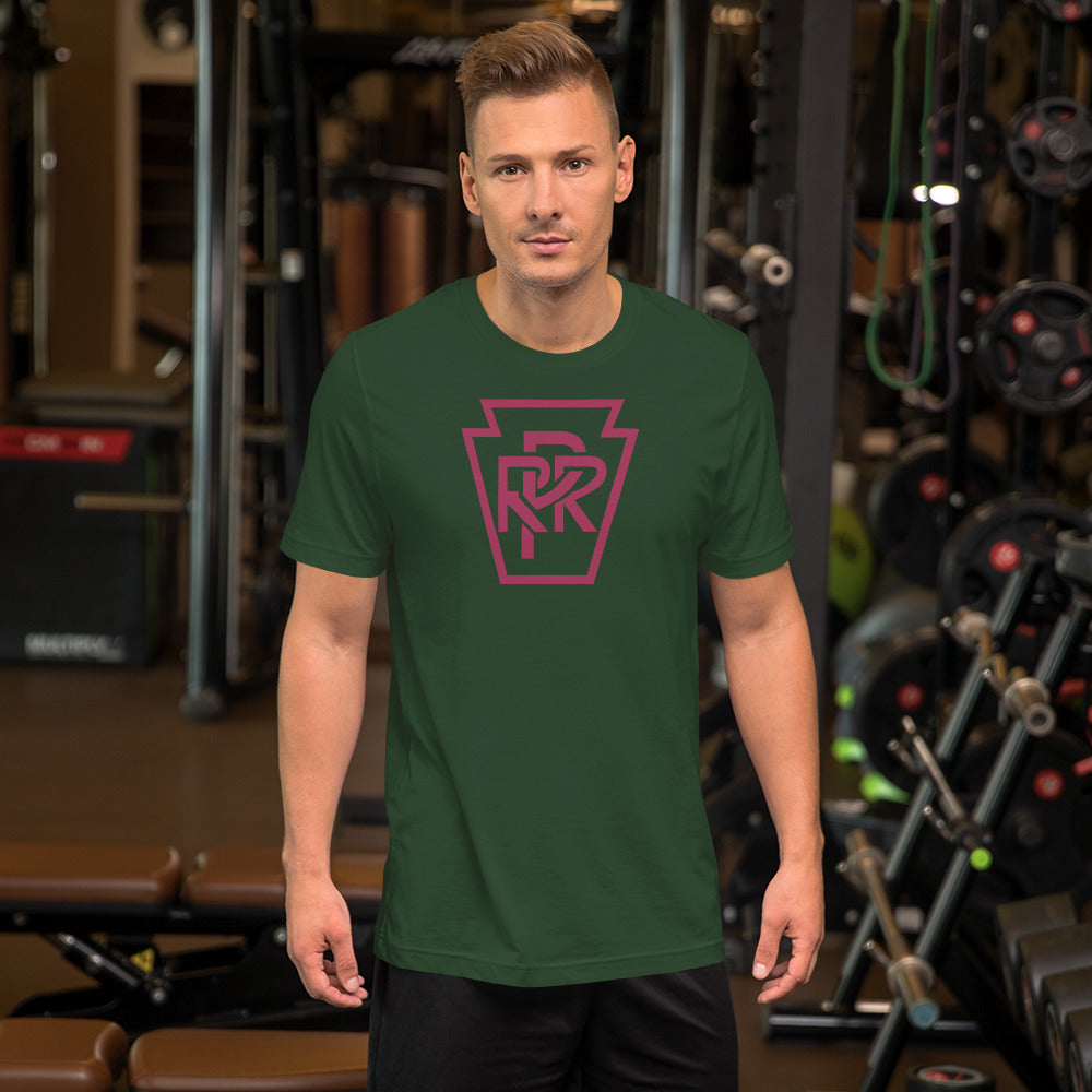 Pennsylvania Railroad [PRR] Men's Short-Sleeve T-Shirt - Broken Knuckle Apparel