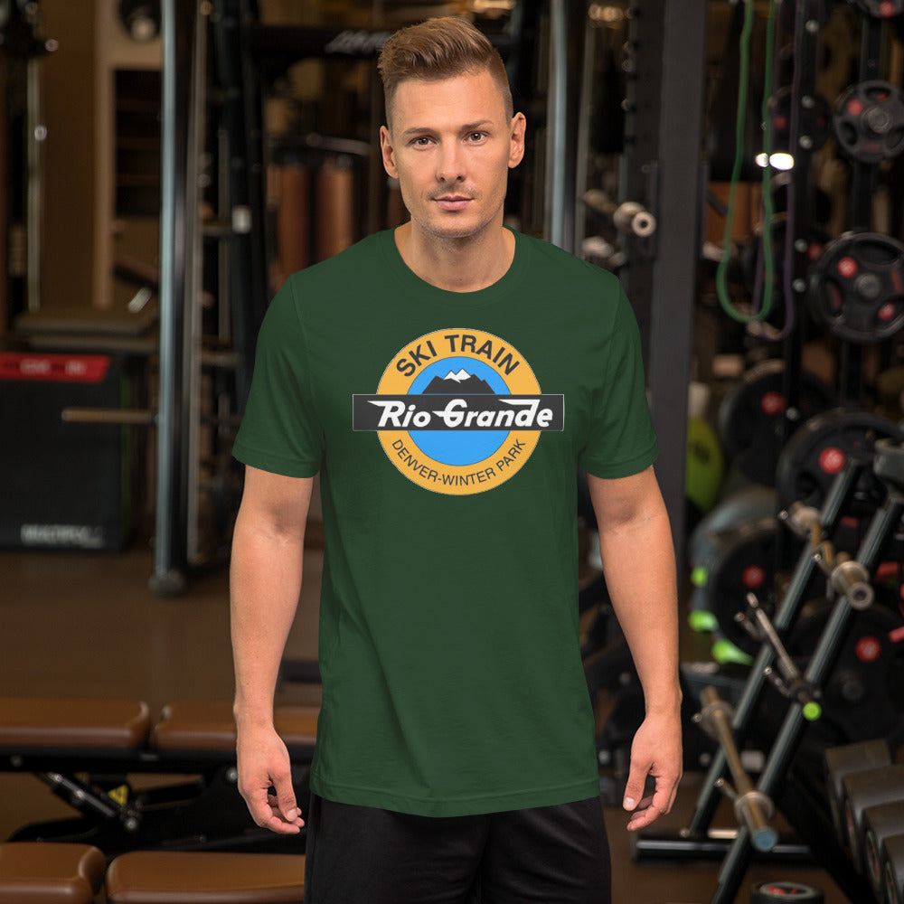 Rio Grande Ski Train Men's Short-sleeve t-shirt - Broken Knuckle Apparel