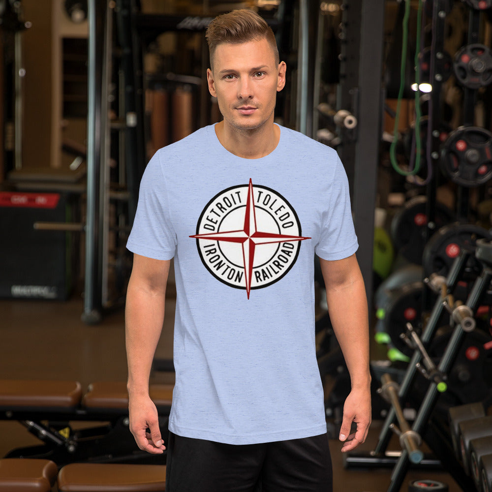 Detroit, Toledo & Ironton Men's Short-sleeve t-shirt - Broken Knuckle Apparel