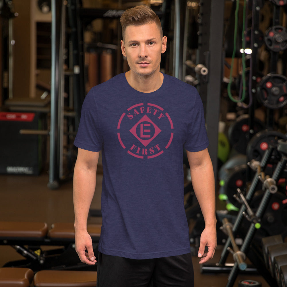 Erie Lackawanna Safety First Men's Short-sleeve t-shirt - Broken Knuckle Apparel