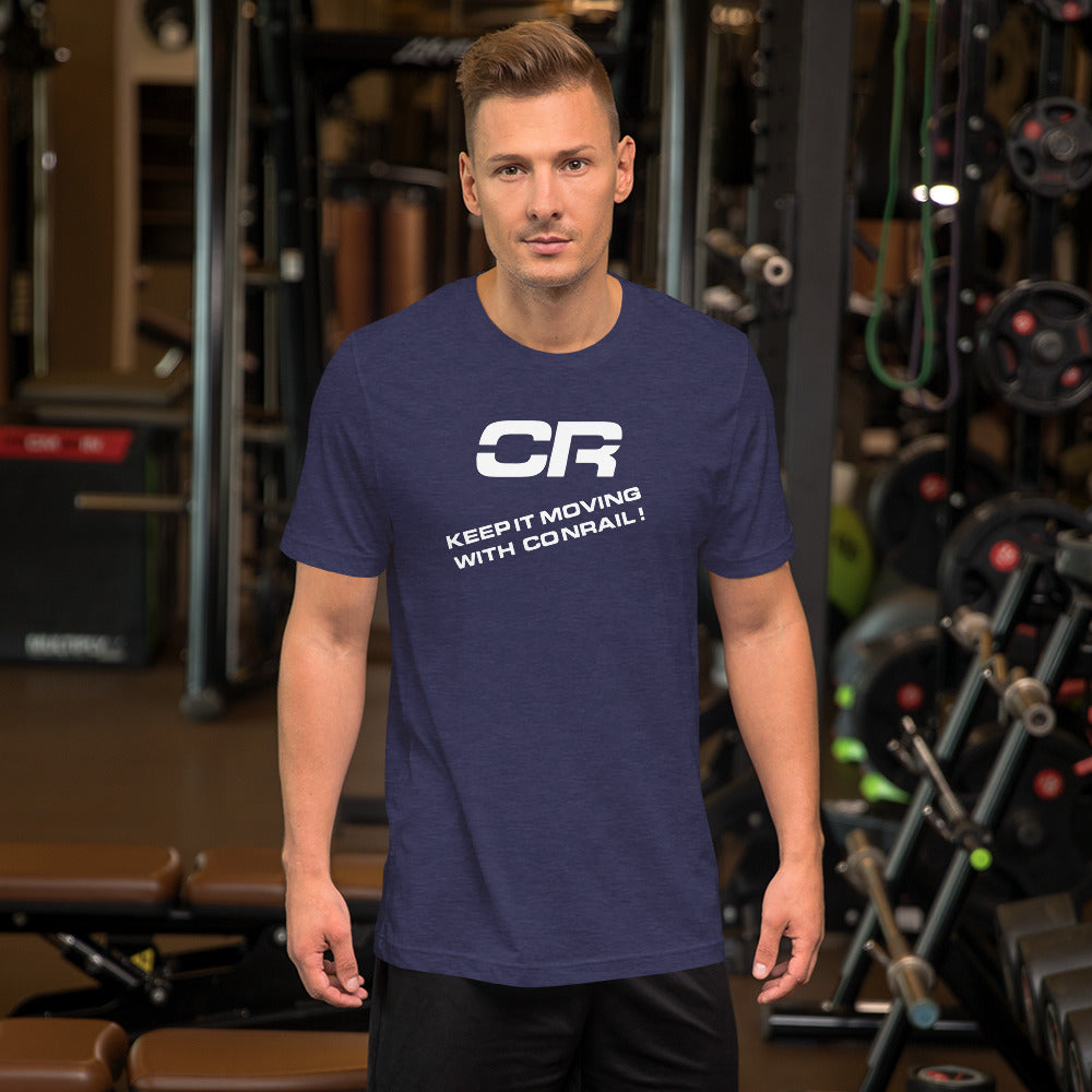 Keep it Moving with Conrail Men's Short-sleeve t-shirt - Broken Knuckle Apparel