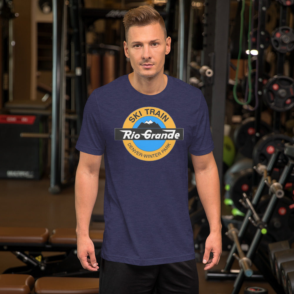 Rio Grande Ski Train Men's Short-sleeve t-shirt - Broken Knuckle Apparel