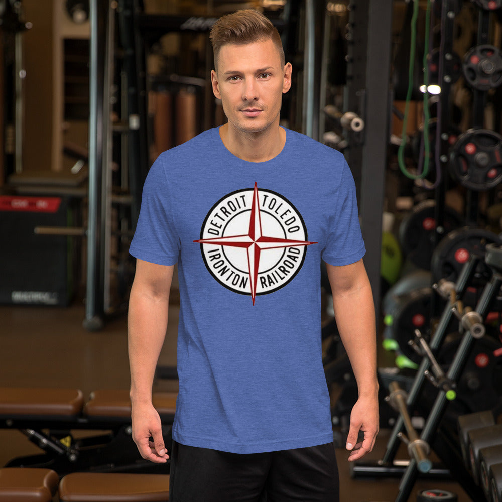 Detroit, Toledo & Ironton Men's Short-sleeve t-shirt - Broken Knuckle Apparel
