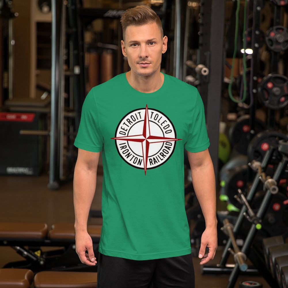 Detroit, Toledo & Ironton Men's Short-sleeve t-shirt - Broken Knuckle Apparel