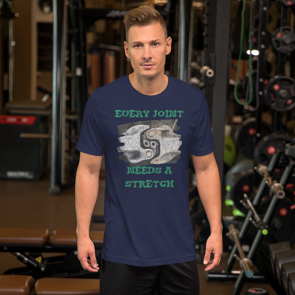 Every Joint Needs a Stretch Men's Short-sleeve t-shirt - Broken Knuckle Apparel