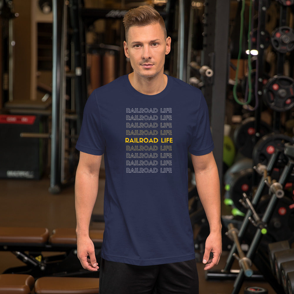 Railroad Life Men's Short-sleeve t-shirt - Broken Knuckle Apparel
