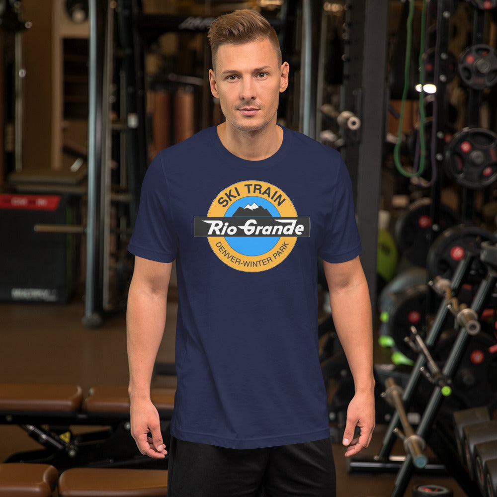 Rio Grande Ski Train Men's Short-sleeve t-shirt - Broken Knuckle Apparel