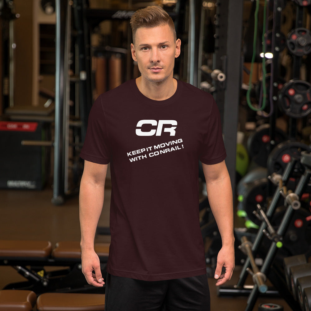 Keep it Moving with Conrail Men's Short-sleeve t-shirt - Broken Knuckle Apparel