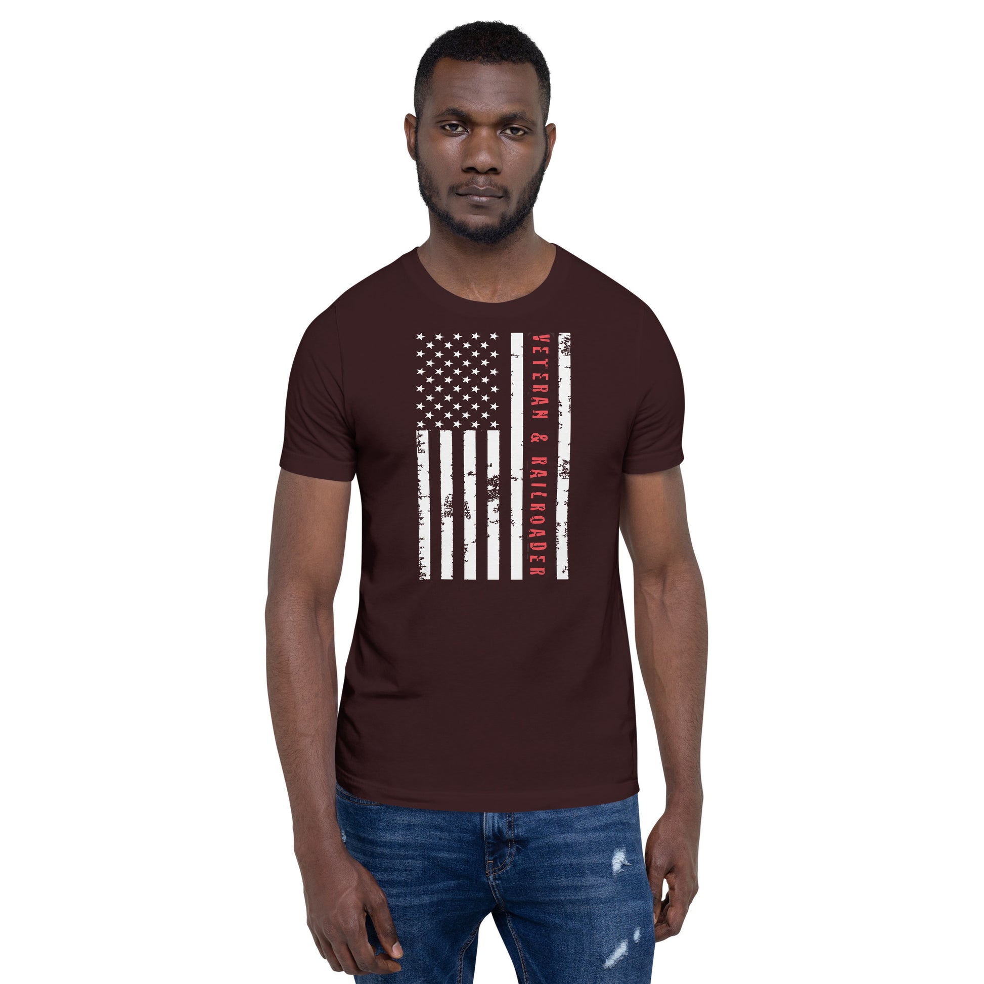 Veteran & Railroader Men's Short Sleeve t-shirt - Broken Knuckle Apparel