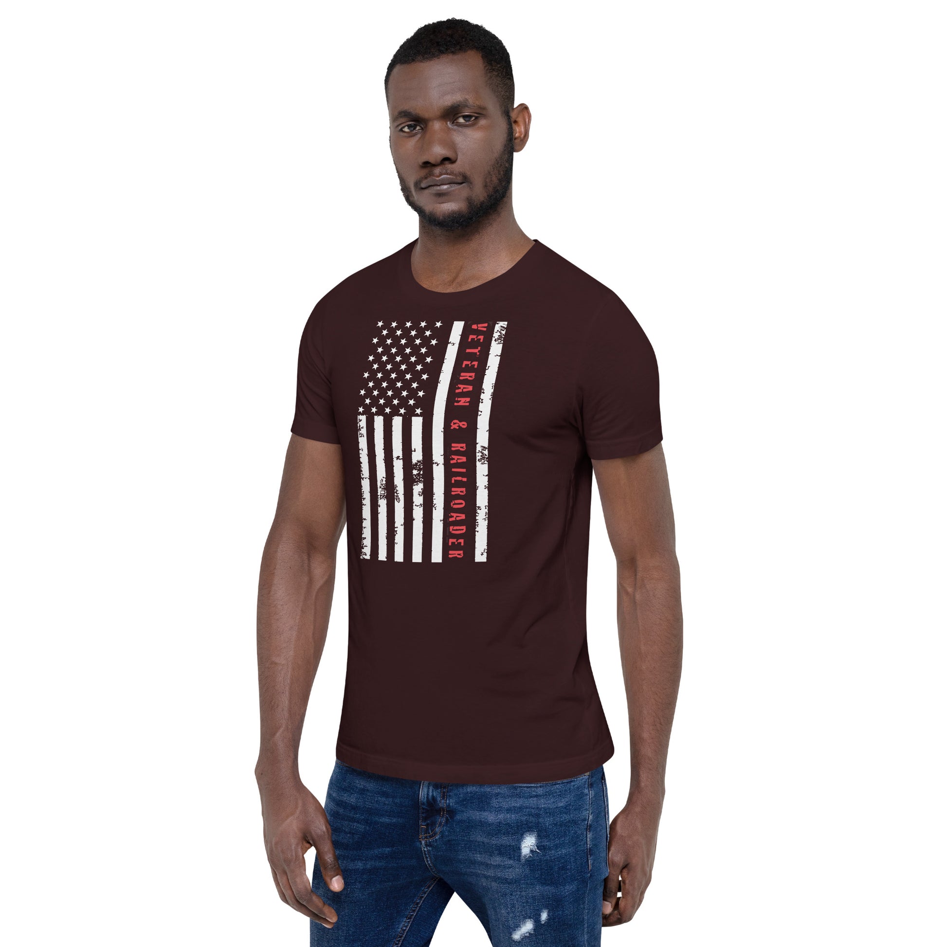 Veteran & Railroader Men's Short Sleeve t-shirt - Broken Knuckle Apparel