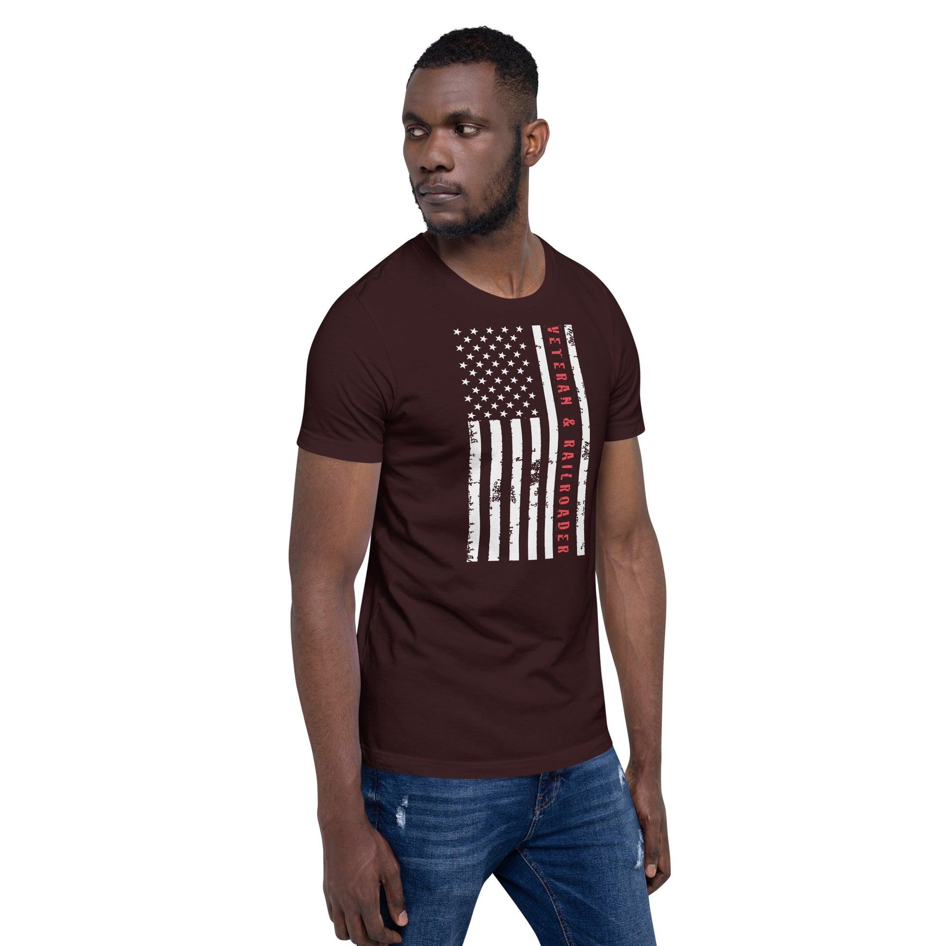 Veteran & Railroader Men's Short Sleeve t-shirt - Broken Knuckle Apparel