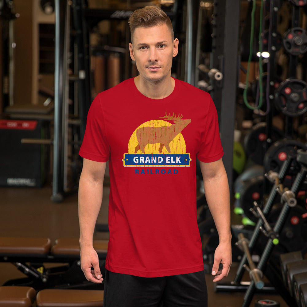 Grand Elk Men's Short-sleeve t-shirt - Broken Knuckle Apparel