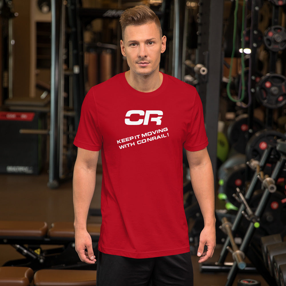 Keep it Moving with Conrail Men's Short-sleeve t-shirt - Broken Knuckle Apparel