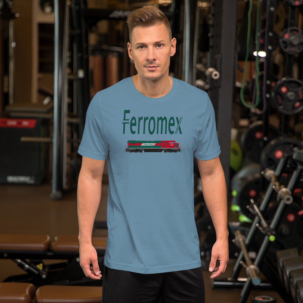 Ferromex [FXE] Locomotive Men's Short-Sleeve T-Shirt - Broken Knuckle Apparel