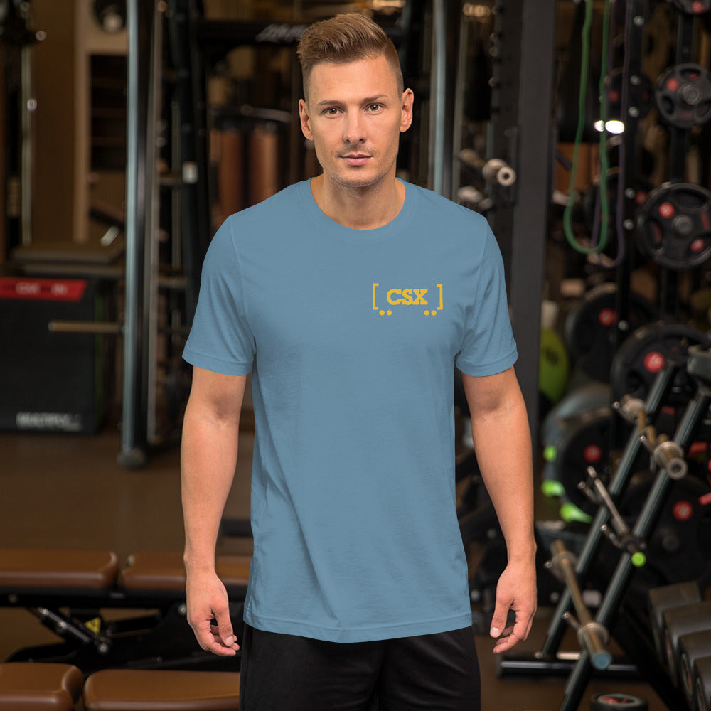 CSX American Flag Men's Short-Sleeve T-Shirt - Broken Knuckle Apparel