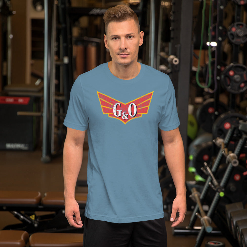 Gulf & Ohio [G&O] Men's Short-sleeve t-shirt - Broken Knuckle Apparel