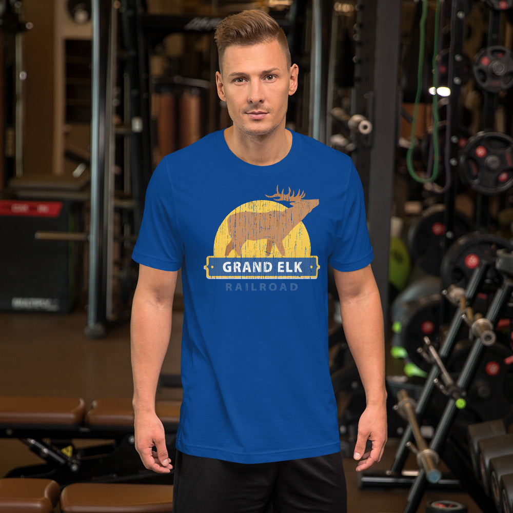 Grand Elk Men's Short-sleeve t-shirt - Broken Knuckle Apparel