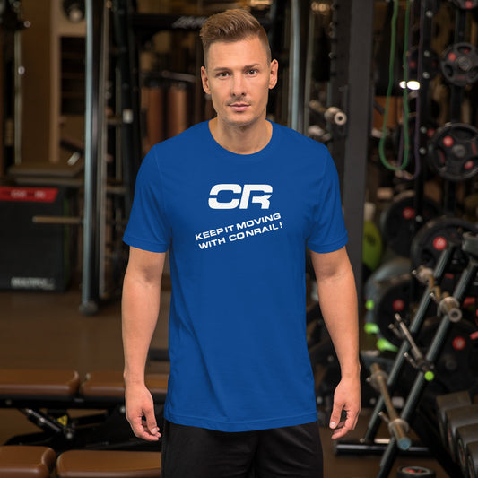 Keep it Moving with Conrail Men's Short-sleeve t-shirt - Broken Knuckle Apparel