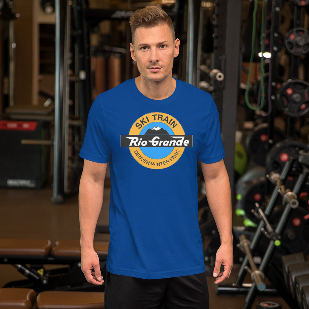 Rio Grande Ski Train Men's Short-sleeve t-shirt - Broken Knuckle Apparel