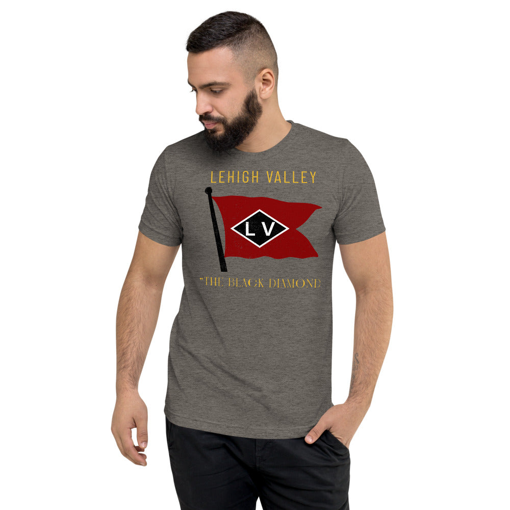 Lehigh Valley Men's Triblend Short sleeve t-shirt - Broken Knuckle Apparel