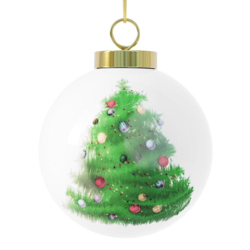 UP Big Boy 4014 Steam Locomotive Christmas Ball Ornament - Broken Knuckle Apparel