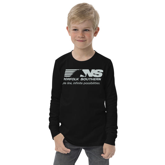 Norfolk Southern Youth long sleeve tee - Broken Knuckle Apparel