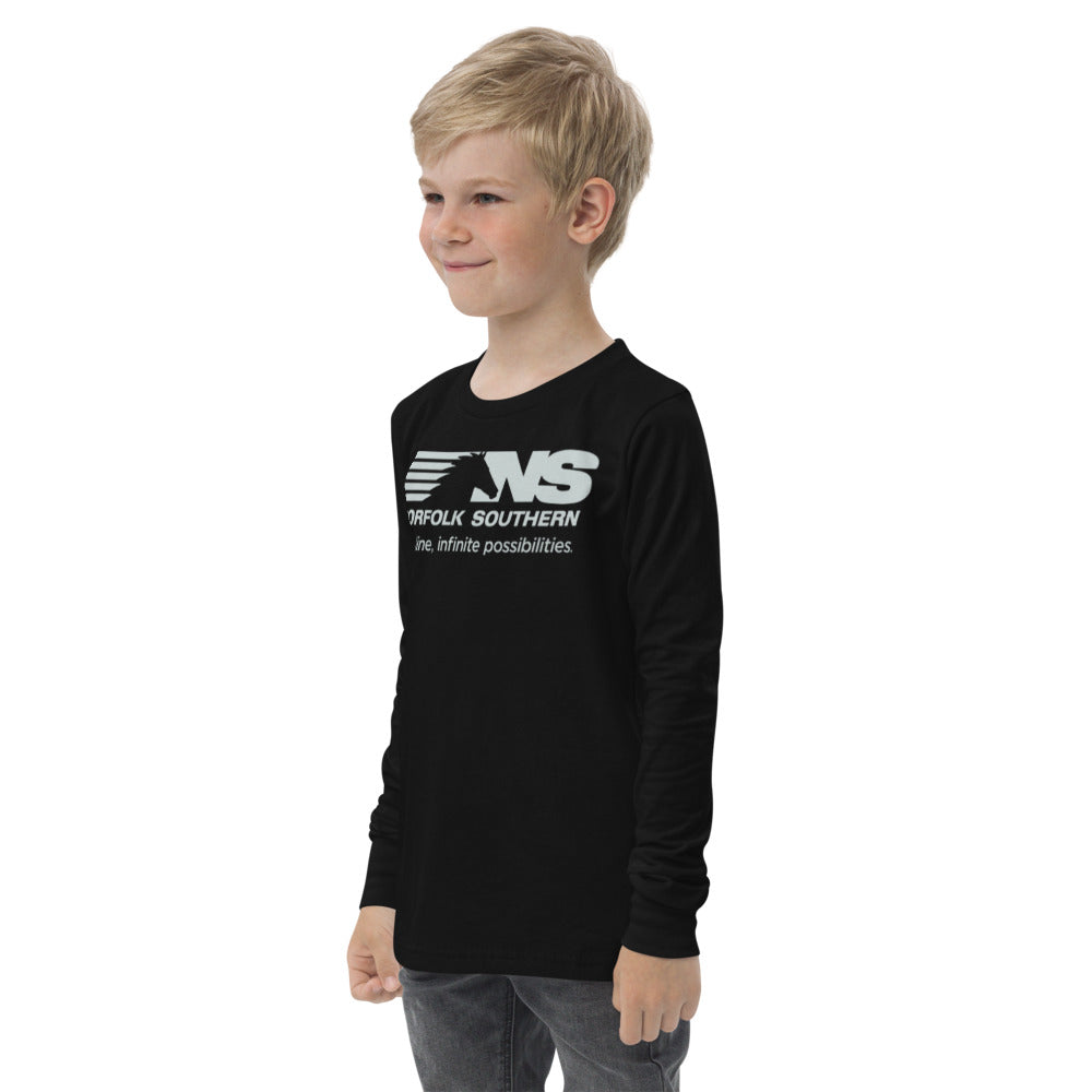 Norfolk Southern Youth long sleeve tee - Broken Knuckle Apparel