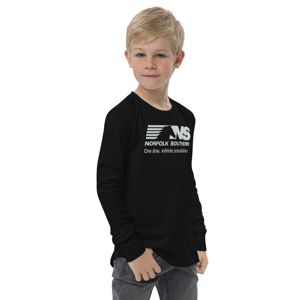 Norfolk Southern Youth long sleeve tee - Broken Knuckle Apparel