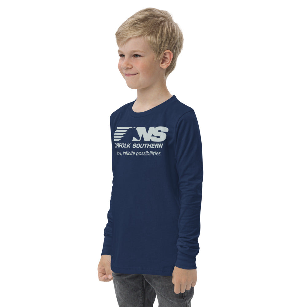 Norfolk Southern Youth long sleeve tee - Broken Knuckle Apparel