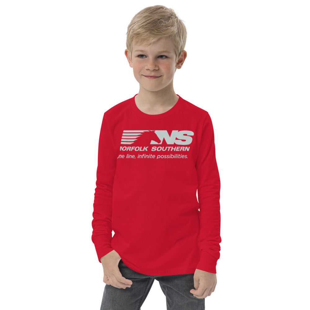 Norfolk Southern Youth long sleeve tee - Broken Knuckle Apparel
