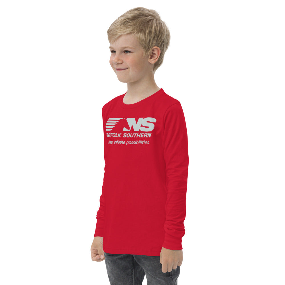 Norfolk Southern Youth long sleeve tee - Broken Knuckle Apparel