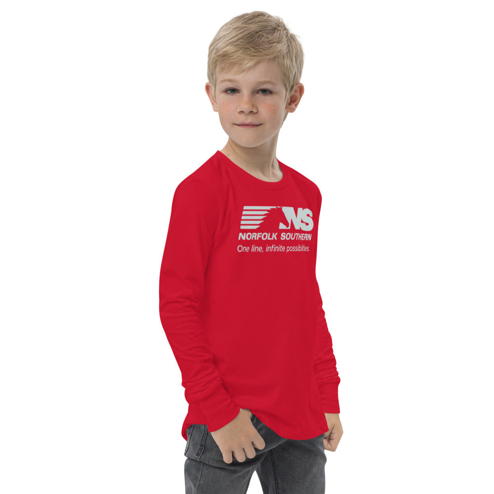 Norfolk Southern Youth long sleeve tee - Broken Knuckle Apparel