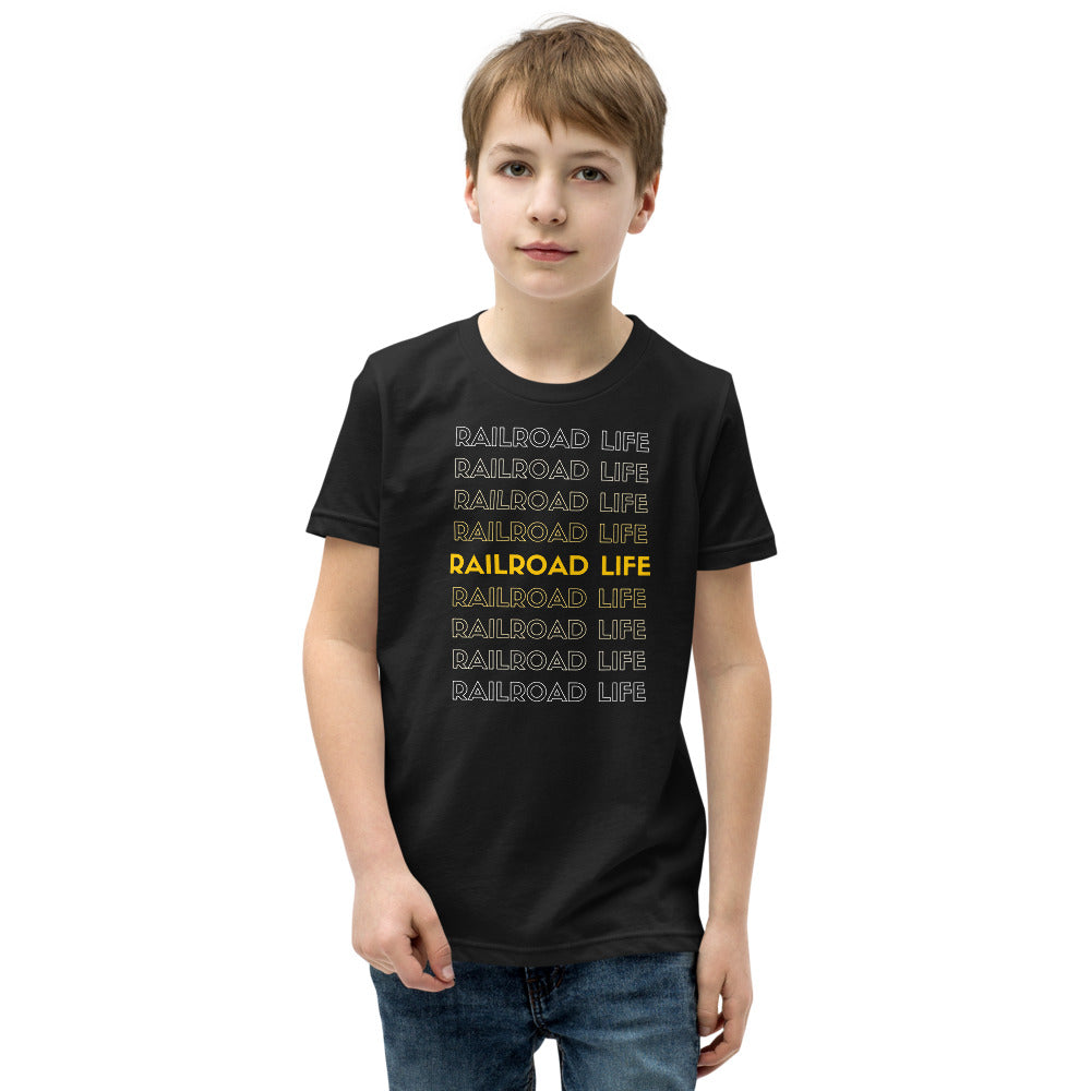 Railroad Life Youth Short Sleeve T-Shirt - Broken Knuckle Apparel