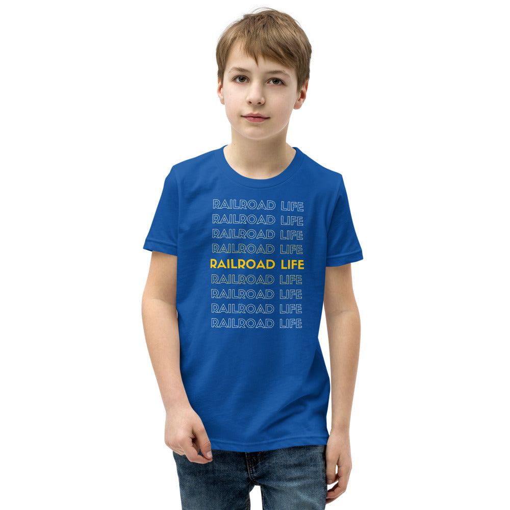 Railroad Life Youth Short Sleeve T-Shirt - Broken Knuckle Apparel